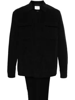 Eleventy вельветовый костюм, черный