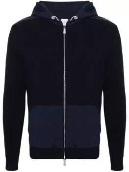 Eleventy вязаная куртка Bimatric, синий