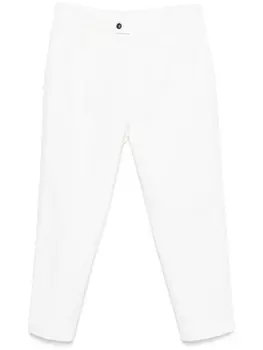 Eleventy зауженные брюки, белый