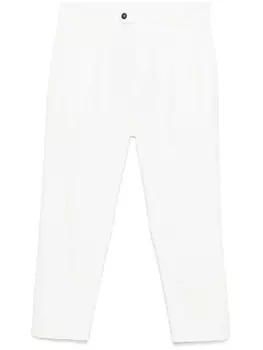 Eleventy зауженные брюки, белый
