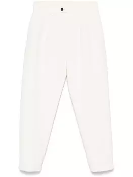 Eleventy зауженные брюки чинос, белый