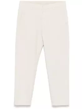 Eleventy зауженные брюки чинос, нейтральный