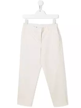 Eleventy зауженные брюки чинос, нейтральный цвет
