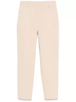 Eleventy зауженные брюки, коричневый