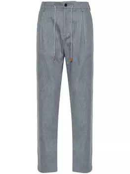 Eleventy зауженные брюки, серый