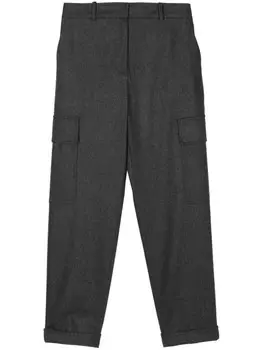 Eleventy зауженные брюки, серый