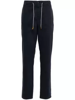 Eleventy зауженные брюки, синий