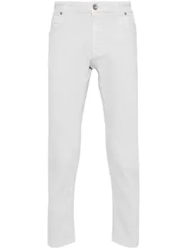 Eleventy зауженные джинсы, синий