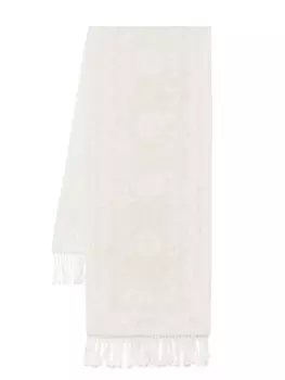 Eleventy жаккардовый шарф с узором пейсли, нейтральный