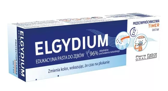 Elgydium Timer зубная паста для детей, 50 ml