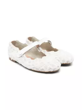 Eli1957 сандалии с тюлем, белый