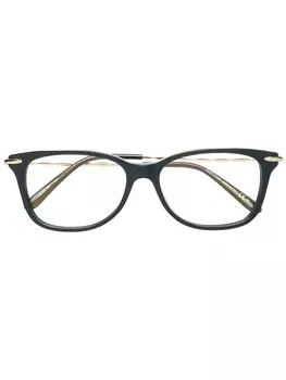 Elie Saab очки в классической узкой оправе "кошачий глаз", черный
