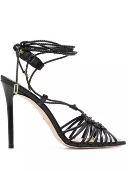 Elisabetta Franchi босоножки с ремешками, черный