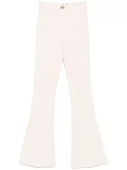 Elisabetta Franchi креповые брюки, нейтральный