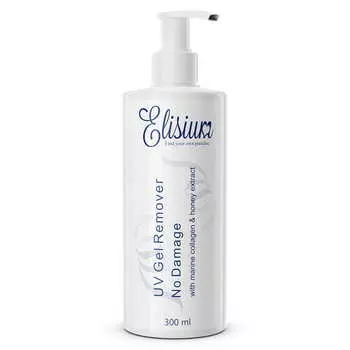 Elisium UV Gel Remover No Damage жидкость для снятия гибридного лака 300мл