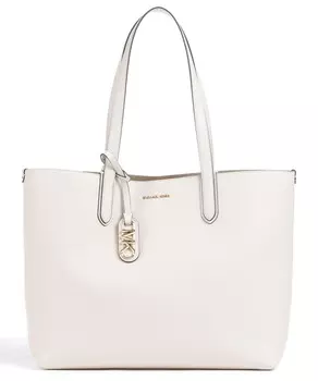 Eliza Шоппер зернистая яловая кожа Michael Kors, белый