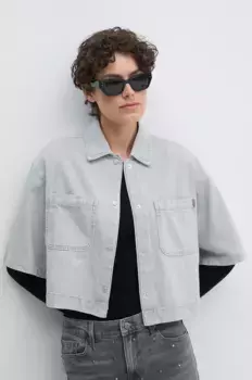 ELLE CLOUD рубашка из хлопка Pepe Jeans, серый