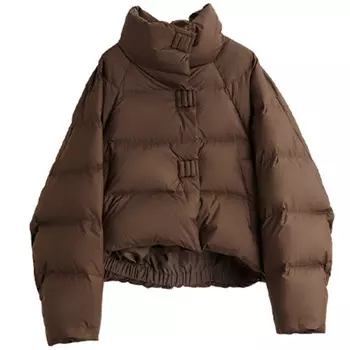 ELLE Женский пуховик, Черный