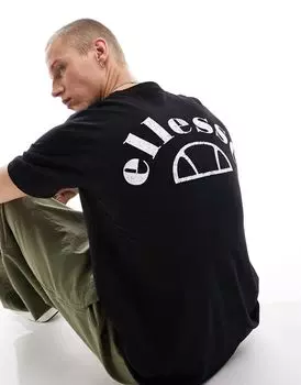 Ellesse - Chandres - Футболка с логотипом на спине, цвет черный