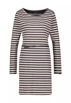 Ellin Платье с длинными рукавами AK Z ALIFE AND KICKIN, морской