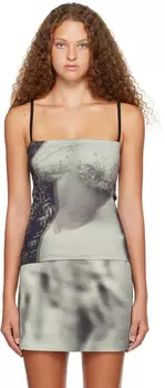 ELLISS Коричневая майка