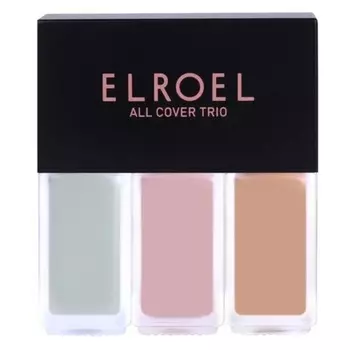 Elroel All Cover Trio Мини-консилер Трио 4,5 г Assorted