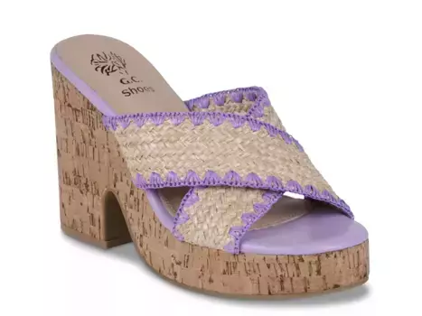 Elsa Flat Сандалии Gc Shoes, Lavender