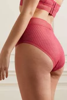 ELSE трусы Bella из эластичного кружева с атласной отделкой, красный