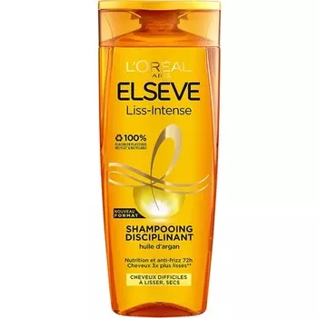 Elseve Liss-Intense разглаживающий шампунь, обогащенный аргановым маслом, 290 мл, L'Oreal