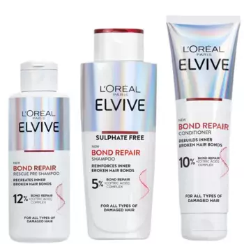 Elvive Bond Repair 3 Step Routine Bundle для поврежденных волос L'Oral