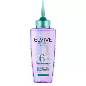 Elvive Hydra Pure Отшелушивающая сыворотка перед шампунем для кожи головы с салициловой кислотой для жирной кожи головы и корней 102мл L'Oral