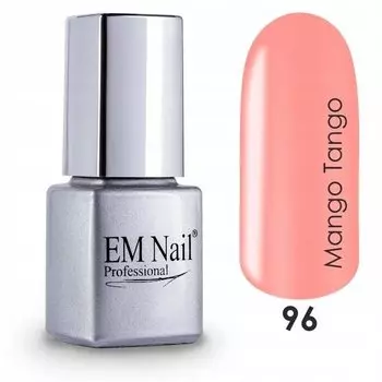 EM Nail, гибридный лак для ногтей 96 Mango Tango, 6 мл
