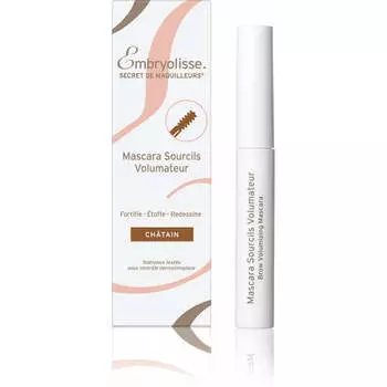 Embryolisse Brow Volumizing Mascara утолщающая тушь и питательная сыворотка для бровей 2в1 Светло-Коричневый 5мл