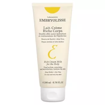 Embryolisse Rich Cream Milk Увлажняющее средство для тела, 6,76 жидких унций (200 мл)