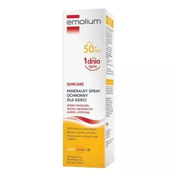 Emolium Suncare минеральный защитный спрей для детей SPF 50+, 100 мл