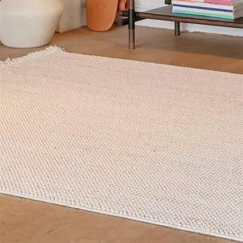 Empera Agra Luna Ковер для гостиной с современным скандинавским рисунком - Бежевый - 80x300 см