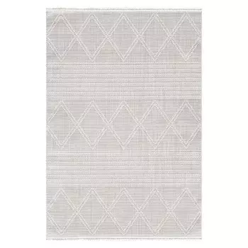 Empera Serenity Antique White с бахромой пылезащитный противоаллергический ковер - 80x300 см