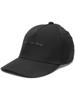 Emporio Armani бейсболка с логотипом, черный
