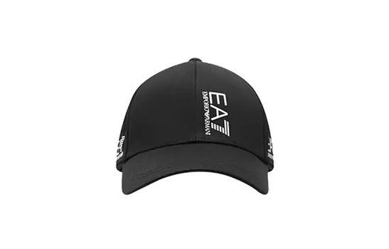 EMPORIO ARMANI Бейсболка унисекс черная