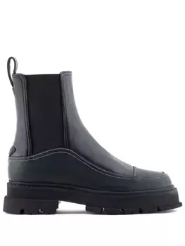 Emporio Armani ботинки с эластичными вставками, черный
