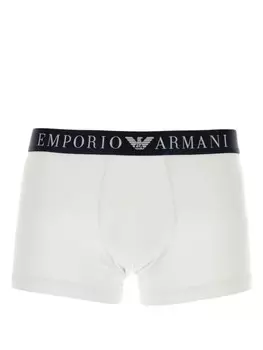 Emporio Armani боксеры с логотипом, белый