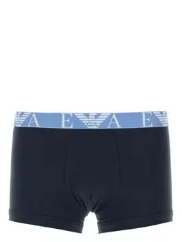Emporio Armani боксеры с логотипом, синий