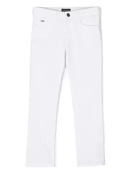 Emporio Armani брюки чинос, белый