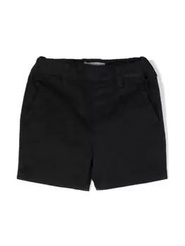 Emporio Armani брюки чинос с эластичным поясом, синий