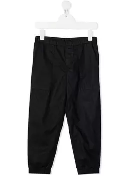 Emporio Armani брюки с эластичным поясом, синий