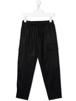 Emporio Armani брюки с кулиской, синий
