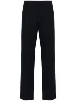 Emporio Armani брюки с логотипом, синий