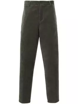 Emporio Armani брюки с логотипом, зеленый