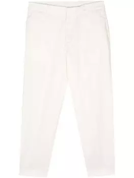 Emporio Armani брюки со складками, серый