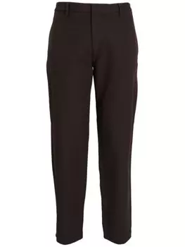 Emporio Armani брюки строгого кроя, коричневый